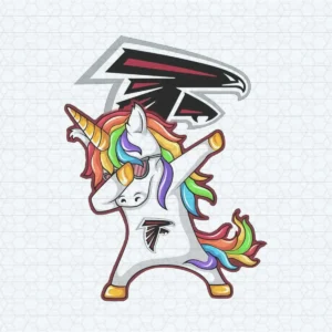 Dabbing Hip Hop Unicorn Dab Atlanta Falcons PNG
