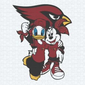 Daffy Minnie Arizona Cardinals Nfl SVG