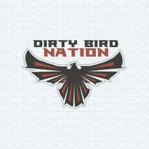Dirty Bird Nation PNG, Atlanta Falcons Football Logo PNG