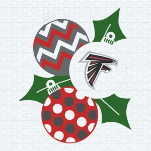 Falcons Christmas Ornaments SVG