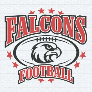 Falcons Football With Words Falcon SVG Atlanta Falcons SVG