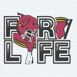 For Life Arizona Cardinals Nfl SVG