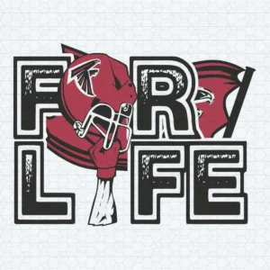 For Life Atlanta Falcons Nfl SVG