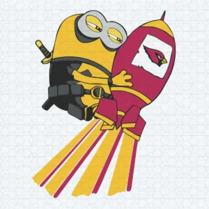 Funny Minions Arizona Cardinals SVG