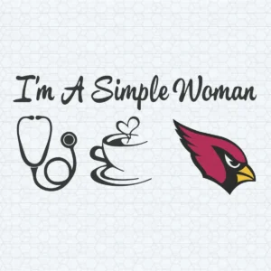 I Am A Simple Woman Cardinals SVG