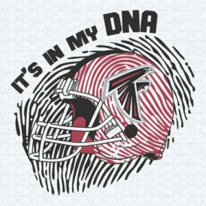 It's In My Dna Atlanta Falcons Football Helmet SVG