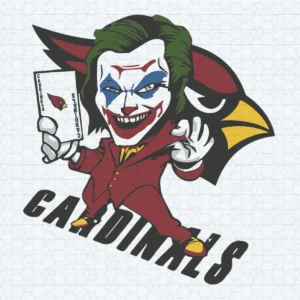 Joker Arizona Cardinals Nfl Football Team Logo SVG