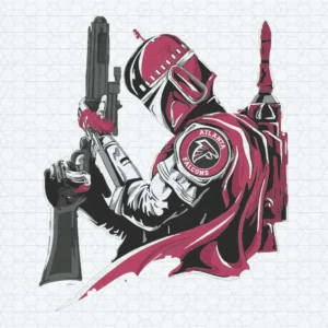 Mandalorian Atlanta Falcons SVG