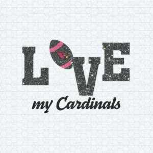 NFL Arizona Cardinals Love My Arizona Cardinals Football PNG
