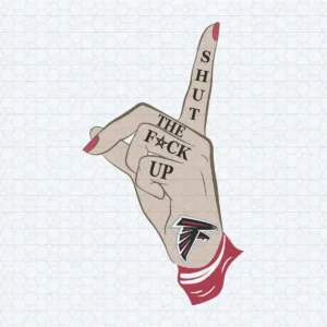 Nfl Atlanta Falcons Lips Shut The Fuck Up SVG