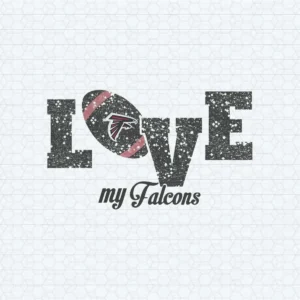 Nfl Atlanta Falcons Love My Atlanta Falcons Football PNG
