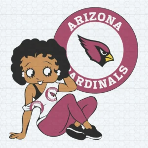 NFL Betty Boop Arizona Cardinals SVG