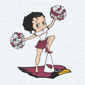 NFL Cardinals Cheerleading Betty Diy Crafts SVG