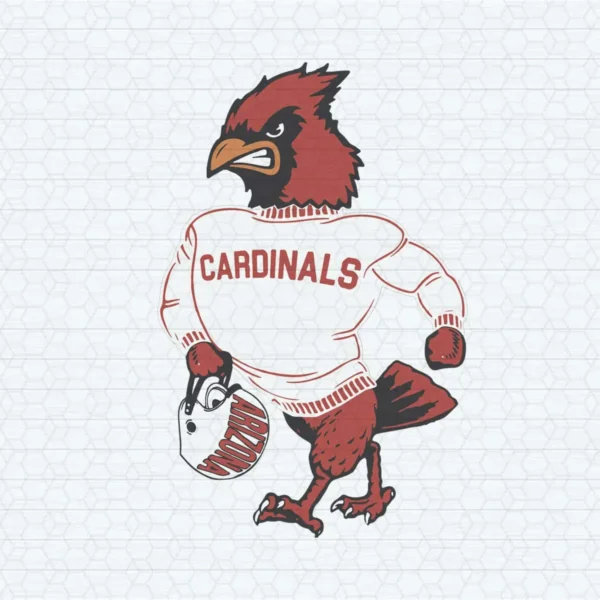 NFL Football Team Arizona Cardinals Mascot SVG