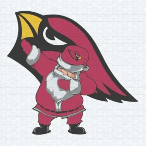 NFL Santa Claus Dab Style Arizona Cardinals SVG