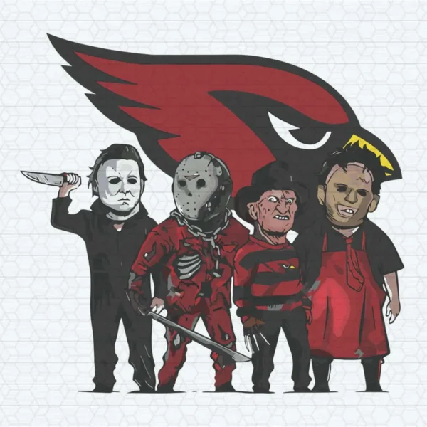 Slasher Arizona Cardinals SVG