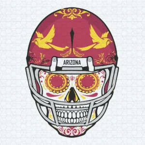 Sugar Skull Arizona Cardinals Nfl Logo SVG