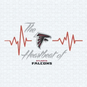 The Atlanta Heartbeat Of Falcons SVG