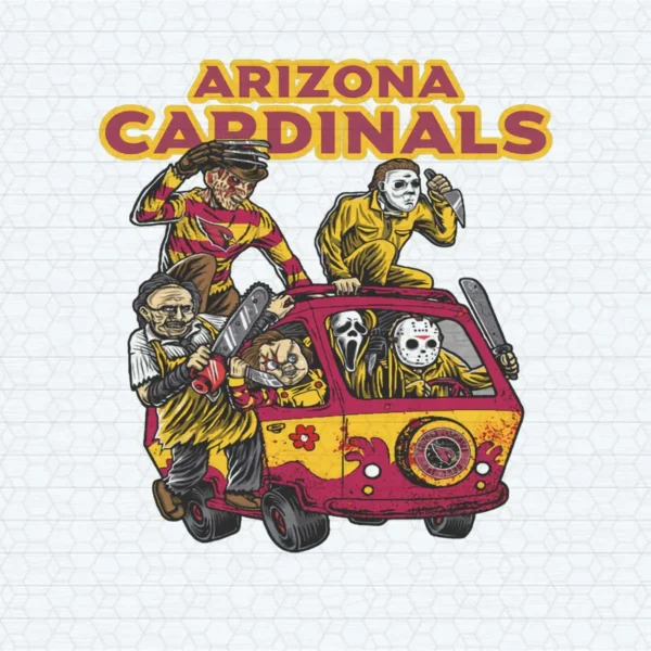 The Killers Club Arizona Cardinals Horror NFL Football PNG