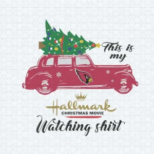 This Is My Hallmark Christmas Movie -Arizona Cardinals NFL SVG