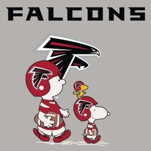 Snoopy The Peanuts Atlanta Falcons SVG