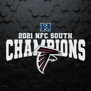 2021 Nfc South Champions Atlanta Falcons SVG