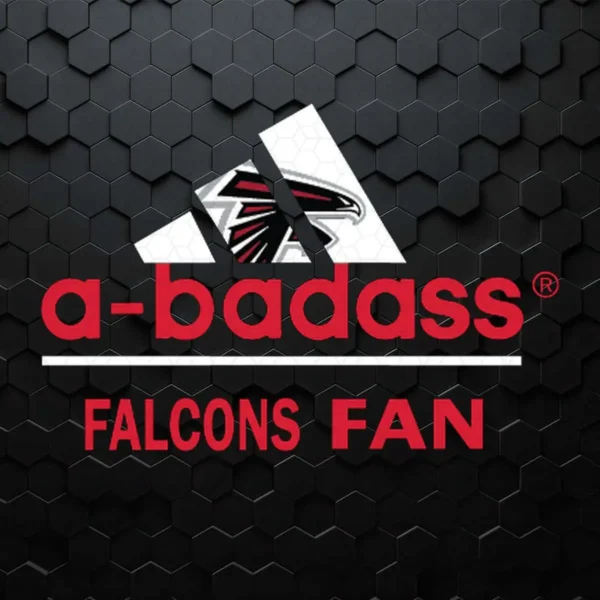 A Badass Falcons Fan SVG