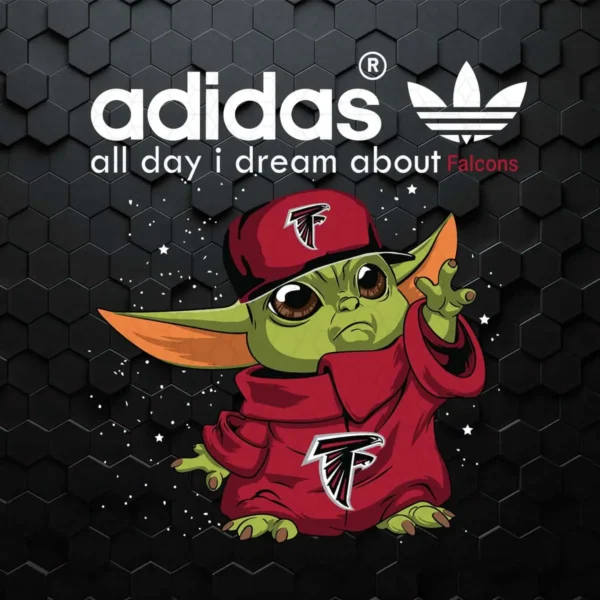 Adidas All Day I Dream About Falcons SVG