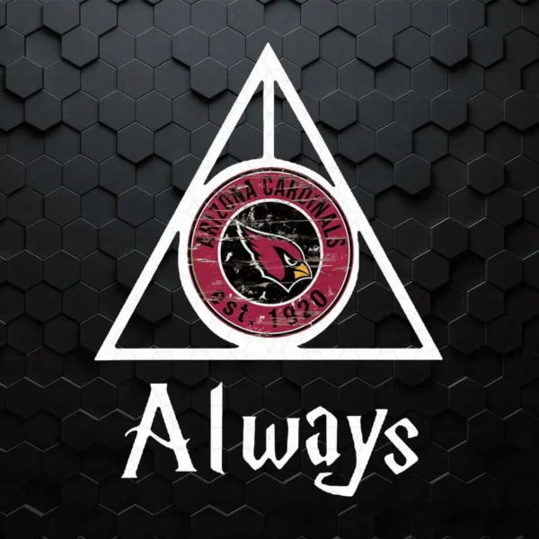 Always Love The Arizona Cardinals x Harry Potter Mashup SVG