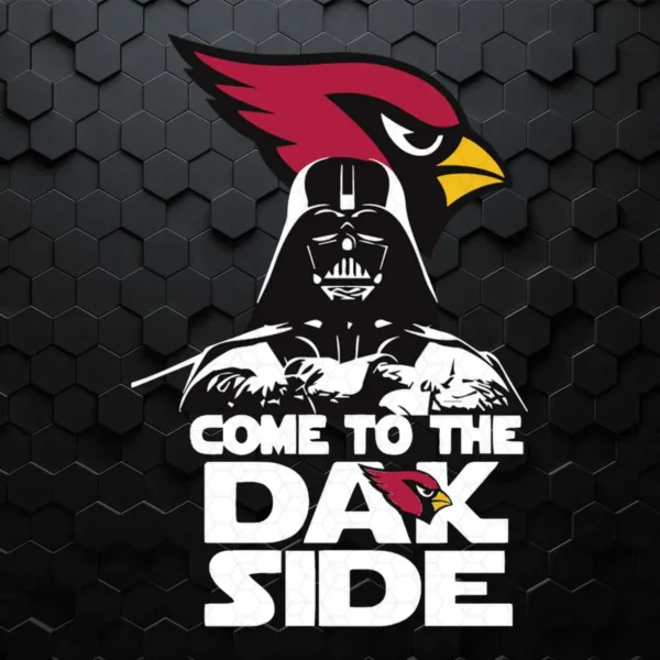 Arizona Cardinals- Come To The Dak Side (Dark Vader) SVG