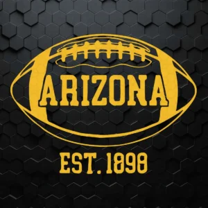 Arizona Cardinals Football Established 1898 SVG
