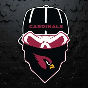 Arizona Cardinals Ninja Face SVG