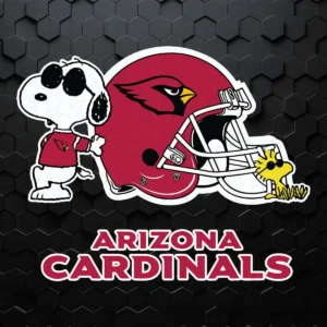Arizona Cardinals Snoopy NFL Football SVG