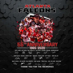 Atlanta Falcons 55 Years PNG