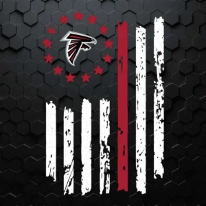 Atlanta Falcons Betsy Ross Flag SVG