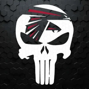 Atlanta Falcons Punisher SVG