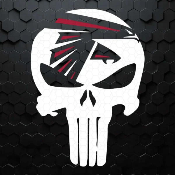 Atlanta Falcons Punisher SVG