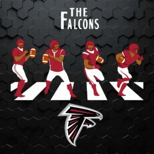 Atlanta Falcons The Beatles Abbey Road Walk SVG