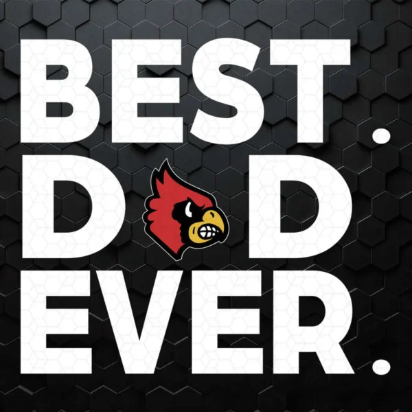 Best Cardinals Dad Ever - Happy Father's Day SVG