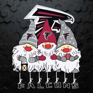 Gnomies Falcons Christmas SVG