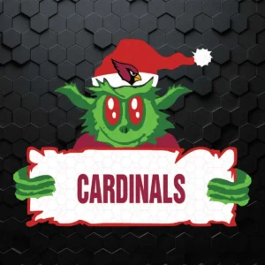Grinch Arizona Cardinals SVG