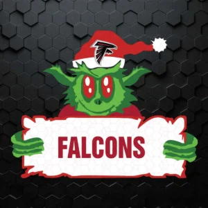 Grinch Atlanta Falcons SVG