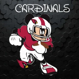 I Love The Arizona Cardinals Mickey Mouse Walt Disney SVG