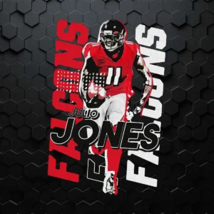 Julio Jones Atlanta Falcons Football SVG