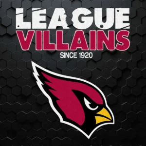 League Villains Since 1920 Arizona Cardinals NFL SVG