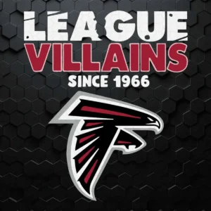 League Villains Since 1966 Atlanta Falcons SVG