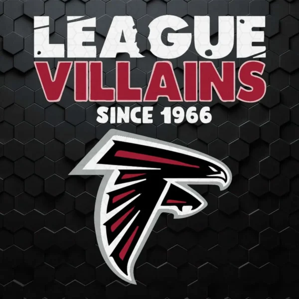 League Villains Since 1966 Atlanta Falcons SVG