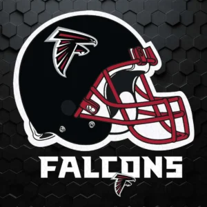 Logo Atlanta Falcons Helmet SVG