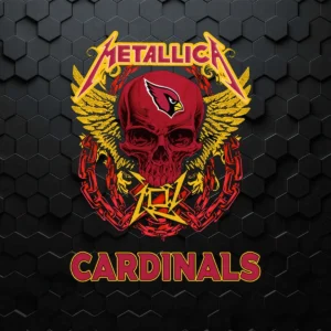 Metallica Skull Cardinals Lovers SVG