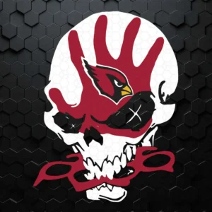 NFL Skull Sketchy Arizona Cardinals Funny SVG